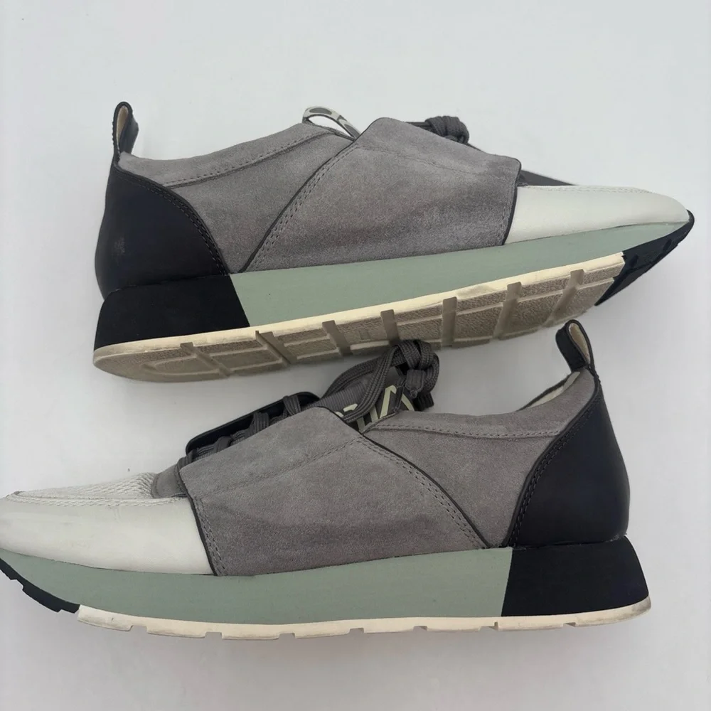Dolce Vita Suede and‎ Mesh Athletic Sneakers